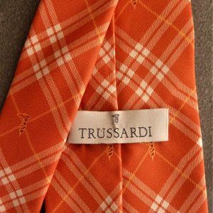 Authentic TRUSSARDI Silk Tie, made in ITALY.